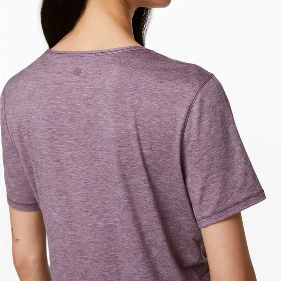 lululemon athletica Do the Daily Purple Short Sleeve Tee - Picture 4 of 8